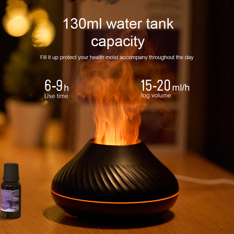 BPS Colorful Flame Humidifier Fire Volcano