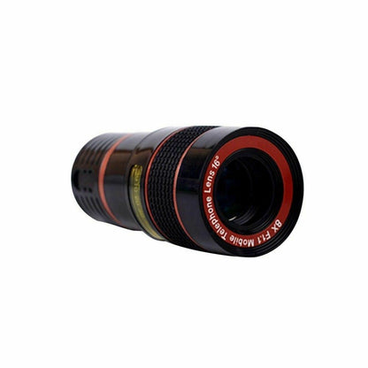 BPS HD 8X Clip On Optical Zoom Telescope Camera Lens For Universal Mobile Cell Phone