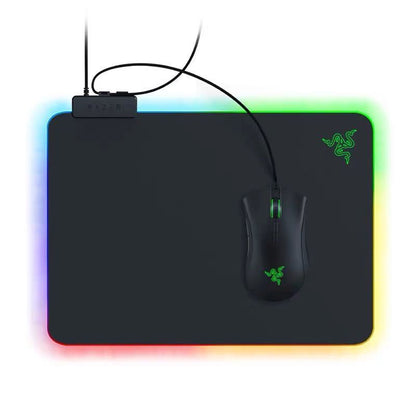 BPS  RGB Game Mouse Pad  The Built-in Cable Non Slip Rubber Base