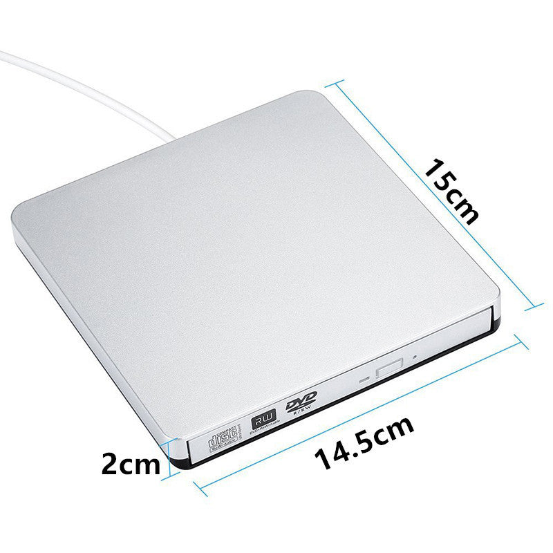 BPS Computer External Mobile External Burning Optical Drive Tray Drive Disc Dvd Burner