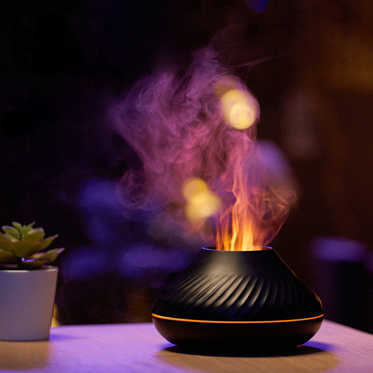 BPS Colorful Flame Humidifier Fire Volcano