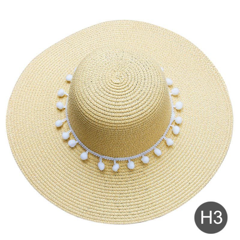 BPS Fashion Personalized Custom Embroidery Beach Hat Your Name Text Logo Women Sun Hat Palm Straw Hat