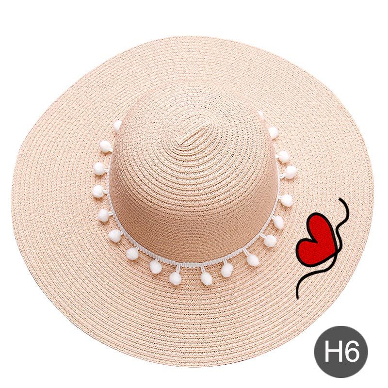 BPS Fashion Personalized Custom Embroidery Beach Hat Your Name Text Logo Women Sun Hat Palm Straw Hat