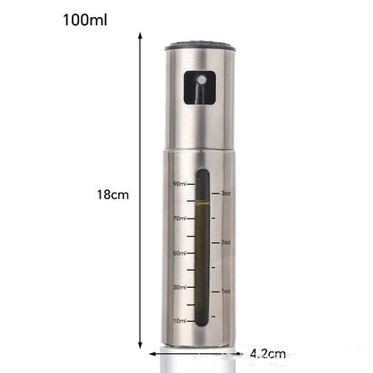 BPS Fuel Spray Can Household Kitchen Supplies Artifact Stainless Steel Oil Injection Bottle Spice