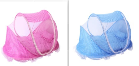 BPS Foldable  Baby Bed Net With Pillow Net 2pieces Set