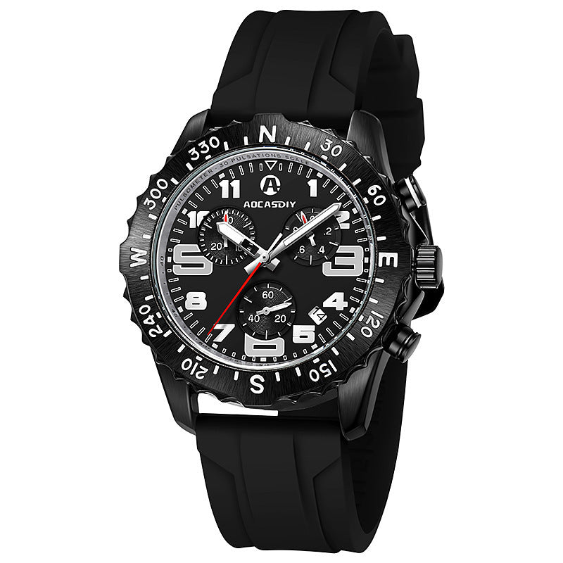 BPS Fashionable Multifunctional  Waterproof Quartz Watch