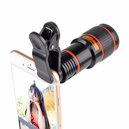 BPS HD 8X Clip On Optical Zoom Telescope Camera Lens For Universal Mobile Cell Phone