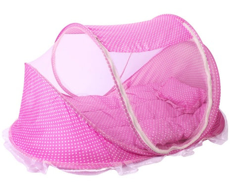 BPS Foldable  Baby Bed Net With Pillow Net 2pieces Set