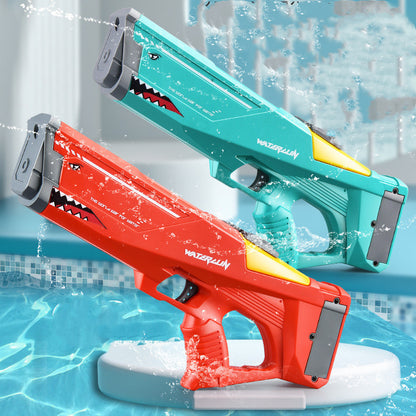 BPS Automatic Electric Water Gun Toys Shark High Pressure Outdoor  Beach Toy Kids Adult