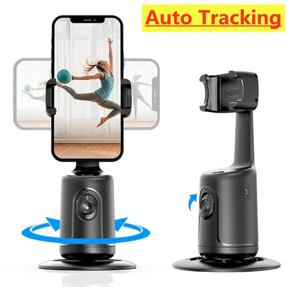 BPS SELFIE STICK 360 Auto Face Tracking Gimbal AI Smart Phone Holder For Smartphone Video Vlog Live Stabilizer Tripod